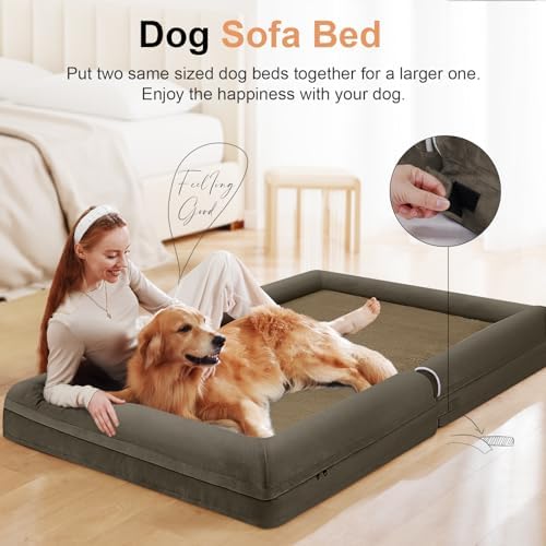 NANUYA Orthopedic Dog Bed for XX-Large Dogs, 44 x 34 Inch - Image 3