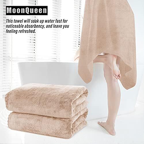 MOONQUEEN 6 Pack Premium Bath Towel Set - Image 7