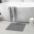 Meowoo Foldable Stone Bath Mat, 15.7" x 11.8" Diatomaceous Earth Mat by MeowooOfficial