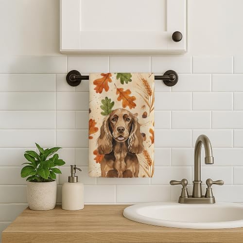 Caroline's Treasures English Cocker Spaniel Dogs Kitchen Towel 15x25 in - Image 2