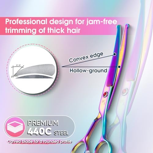 DRGSKL 5-Piece Pet Grooming Scissors Set - Image 5