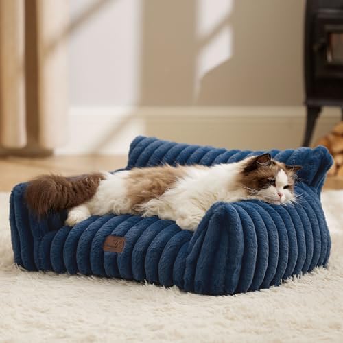 Bedsure ComfyFleece® Shown on TV Fluffy Cat Couch by BEDSURE