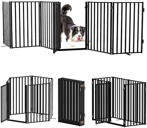 Full Metal Freestanding Dog Gates by Lezbanz