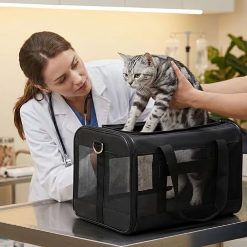 Conlun Dog Carrier Soft Sided, Large Cat Carrier up to 20 Lbs - Image 3