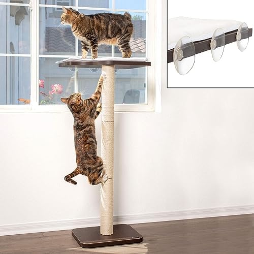 PetFusion Ultimate Cat Window Climbing Perch 45” Tall - Image 2