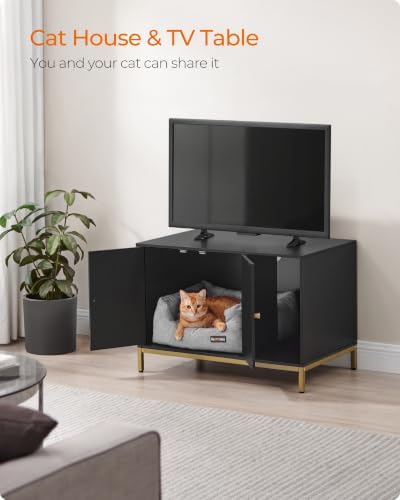 Feandrea Cat Litter Box Enclosure, - Image 6