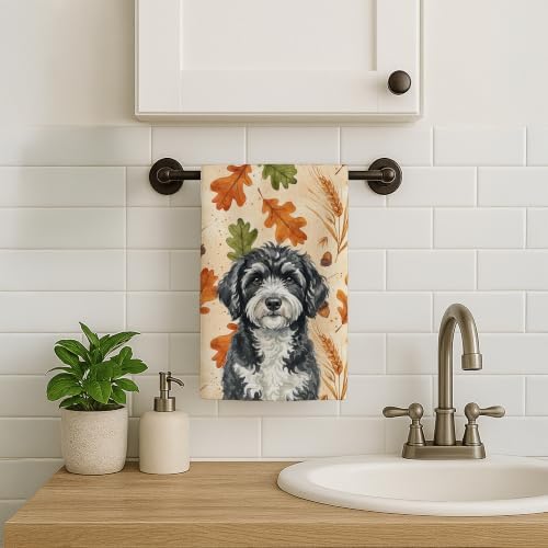 Caroline's Treasures Portuguese Water Dog Dogs Kitchen Towel 15x25 in - Image 2