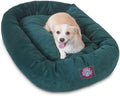 Majestic Pet 32 Inch Micro Velvet Calming Dog Bed Washable – Cozy Soft Round by MajesticPet