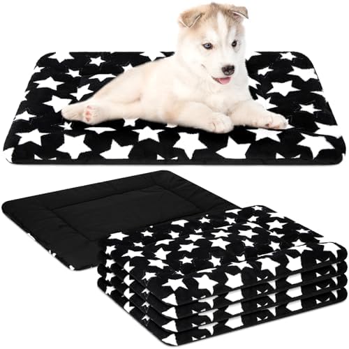 VitalCozy 4 Pcs Dog Crate Pads Soft Warm by VitalCozy