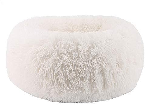 Cat Bed for Indoor Cats, Mini Plush Self Warming Kitten Bed, 20 Inch - Image 2