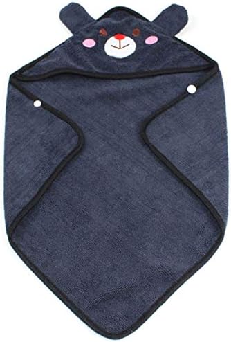 Goclothod Pet Hooded Bath Towel Puppy Drying Bath Towel Absorbent Bathrobe Warm - Image 4