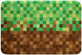 Pixelated Bathroom Rug, Video Games Gamepad Miners Non Slip Bath Mat by Manfei