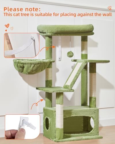 Taoqimiao Cat Tree, 38.5In Cat Tower - Image 4