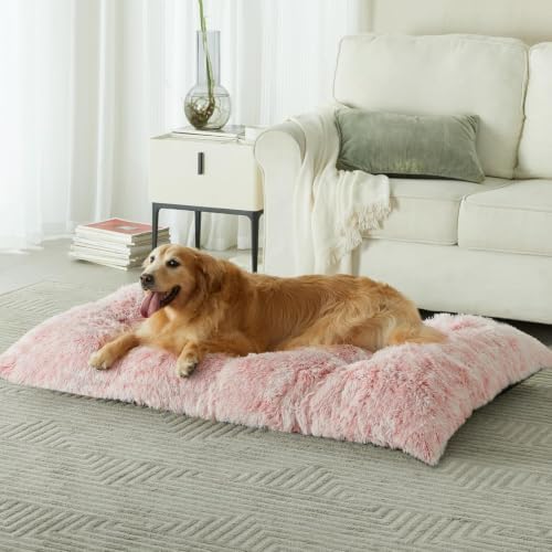 BFPETHOME Dog Bed for Large Dogs, Plush Kennel Pad for Sleeping &Ease Anxiety - Image 6
