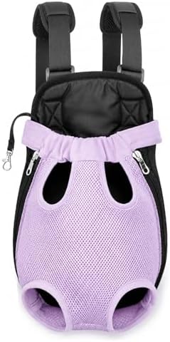 Inspack Pet Front Carrier for Small Dogs & Cats, Breathable Legs-Out Riding by Inspack