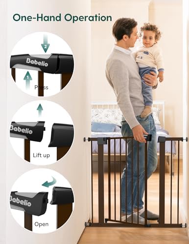 Babelio 29-55" Extra Wide Baby Gate - Image 6
