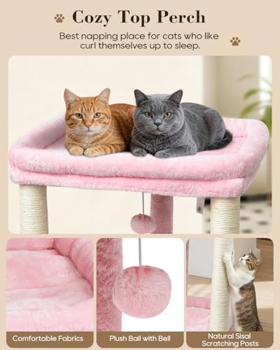 SYANDLVY Small Cat Tree for Indoor Cats - Image 4