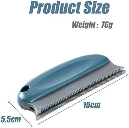Pet Hair Remover Brush, Double Zigzag Teeth - Image 5