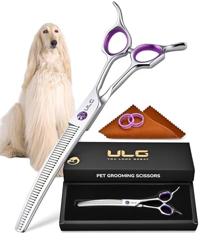ULG 7.5 Inch Curved Thinning Shears by ULG
