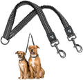 Kruz Double Dog Leash for Two Dogs Dual Leash Coupler by KRUZPET
