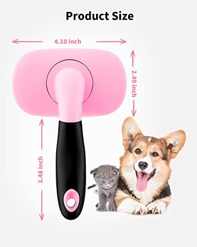 Glendan Dog & Cat Brush- Slicker Pet Brush- Shedding Grooming Tools - Image 5