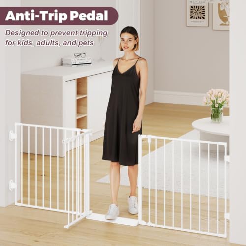 29.4-78" Extra Wide Baby Gate, Long Dog Gates Indoor - Image 4