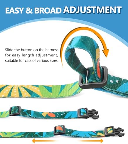 Halypet Cat Harness and Leash Set, Escape Proof - Image 6