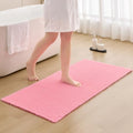 ILANGO Upgraded Waffle Bath Rug 24x60, Super Absorbent Non Slip Bath Mat by ILANGO