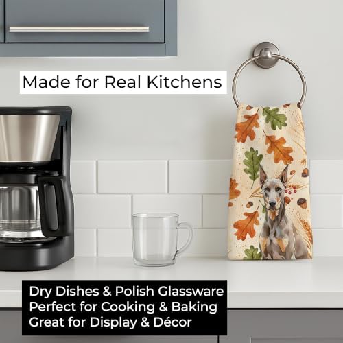 Caroline's Treasures Doberman Pinscher Dogs Kitchen Towel 15x25 in - Image 3