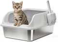 Stainless Steel Litter Box by AKAOLA