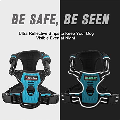 BARKBAY Dog Harness No Pull for Small Sized Dog Front Back Clips, Dog Vest - Image 5