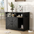 Halitaa Cat Litter Box Enclosure, Hidden Litter Box Furniture by Halitaa
