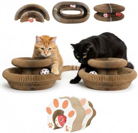 Cat Scratcher Toys for Indoor Cats by BRICKSWAN