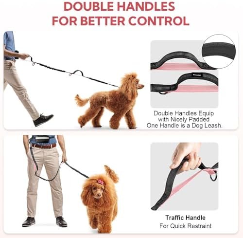 Hands Free Dog Leash for Two Dogs Walking - Image 4