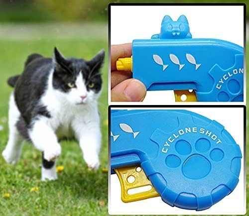 18 Pieces Cat Fetch Toy with Colorful Flying Propellers Set, Cat Playing - Image 4