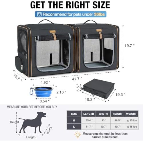 Lekereise Extra Large Cat Carrier - Image 2