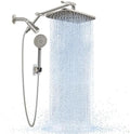 Veken Brushed Nickel 11.8" Shower Head by Veken