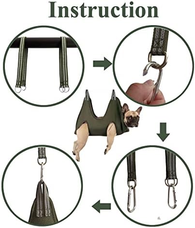 Kkiimatt 10 in 1 Dog Pet Grooming Hammock Harness - Image 5