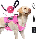 No Pull Tactical Dog Harness for Large Dogs, Service Dog Vest by Yungaspy