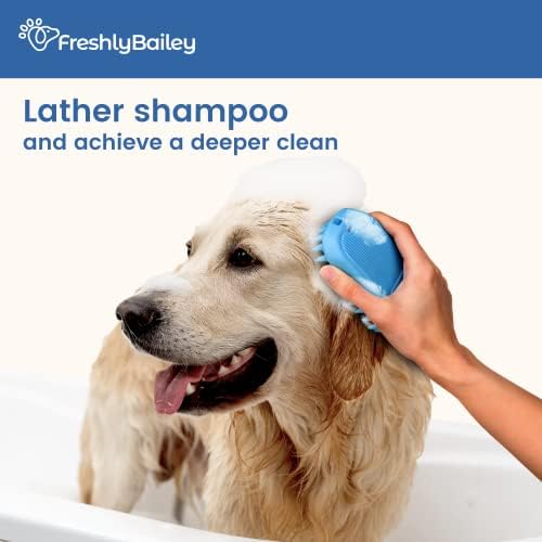 Rubber Curry Brush for Dogs - Image 3