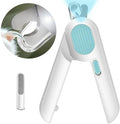 Odoland Cat Nail Clipper with LED Light and Nail File, Dog Claw Trimmer with by Odoland