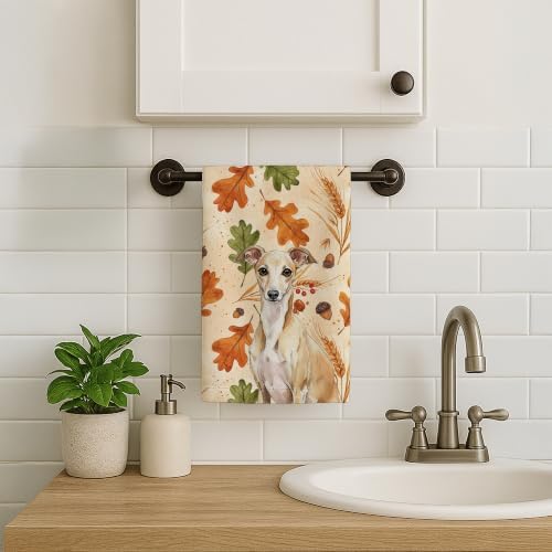 Caroline's Treasures Italian Greyhound Dogs Kitchen Towel 15x25 in - Image 2