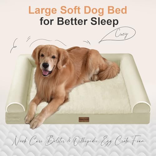 NANUYA Orthopedic Dog Bed for Medium Dogs, 30 x 20 Inch - Image 2