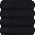 GLAMBURG Ultra Soft 4 Pack Oversized Bath Towel Set 27x54 inches, 100% Cotton by GLAMBURG