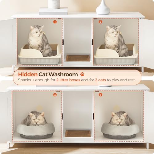 MAHANCRIS Cat Litter Box Enclosure - Image 5