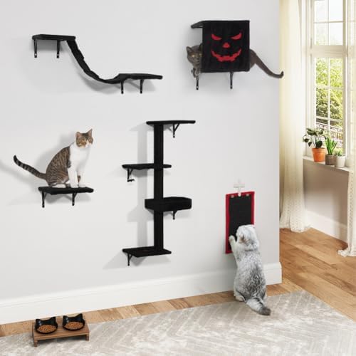 5 Pcs Wall-Mounted Climber Set, Wood Indoor - Image 7