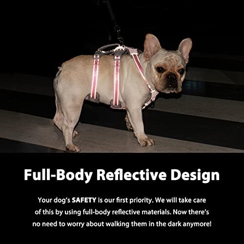 Huntboo Escape Proof Harness, No Slip Dog Harness Escape Proof, Fully - Image 3
