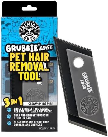 Chemical Guys, Grubbie Edge Reusable Pet Hair & Lint Removal Tool by ChemicalGuys