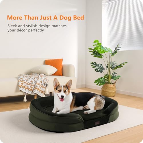 Dwanton Orthopedic Waterproof Medium Dog Bed Sofa, Gel Memory Foam - Image 2