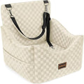 JOEJOY Elevated Dog Car Seat for Small/Medium Dogs up to 35 lbs, Memory Foam by JOEJOY
